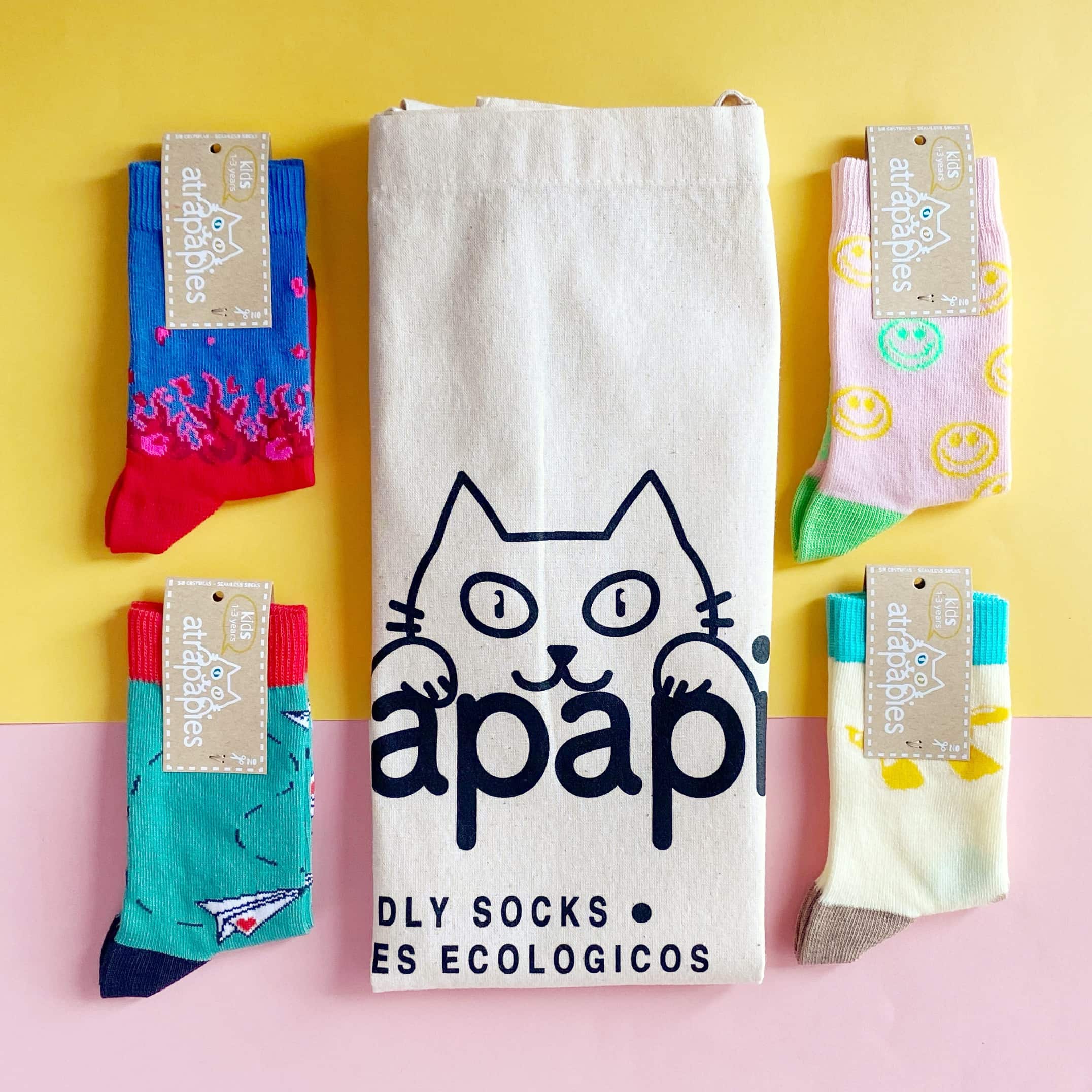 Pack de calcetines para niños sin costuras